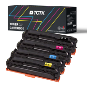 Remplacement compatible pour Multipack (4) Toners CMYK (Cyan/Magenta/Jaune/Noir) Compatible avec Canon i, LBP HP LaserJet Pro - Remplace 131A (CF211A) / CRG-731 (6271B002)